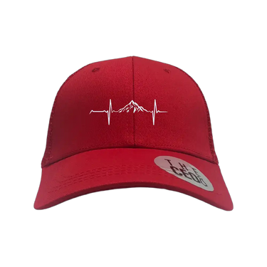 Heartbeat V1 Embroidered Trucker Hat